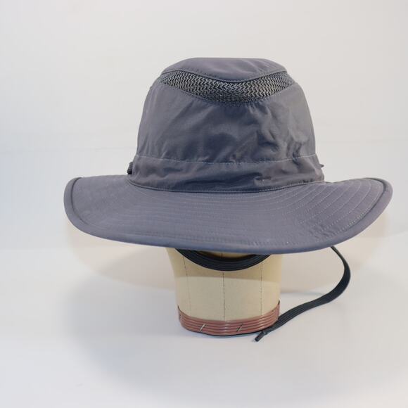 Tilley Airflo Sun Hat Grey Wide Brim UPF 50+ Size 7 3/8 - Picture 2 of 5